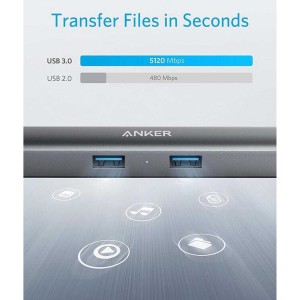 هاب 5 پورت انکر مدل A8338 USB C
